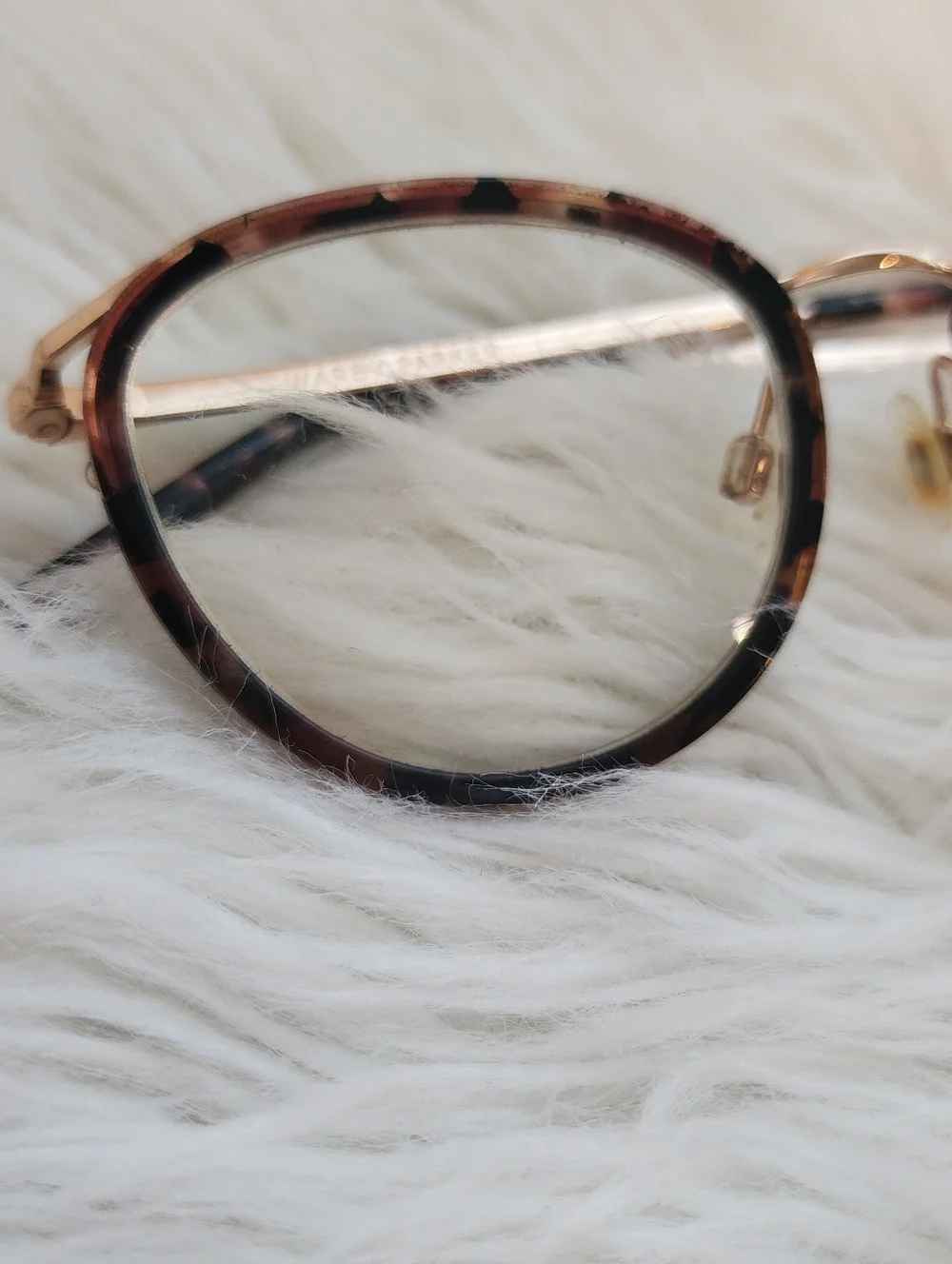 WARBY PARKER DINAH M RX GLASSES TURTOISE FRAME EXCELLENT SHAPE UNISEX